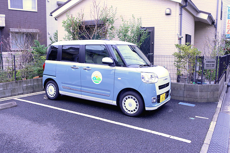 訪問診療用の車